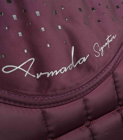 Premier Equine Armada Close Contact Dressage Square Wine