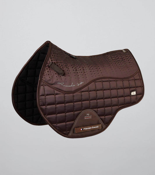Premier Equine Armada Close Contact GP/Jump Square Brown