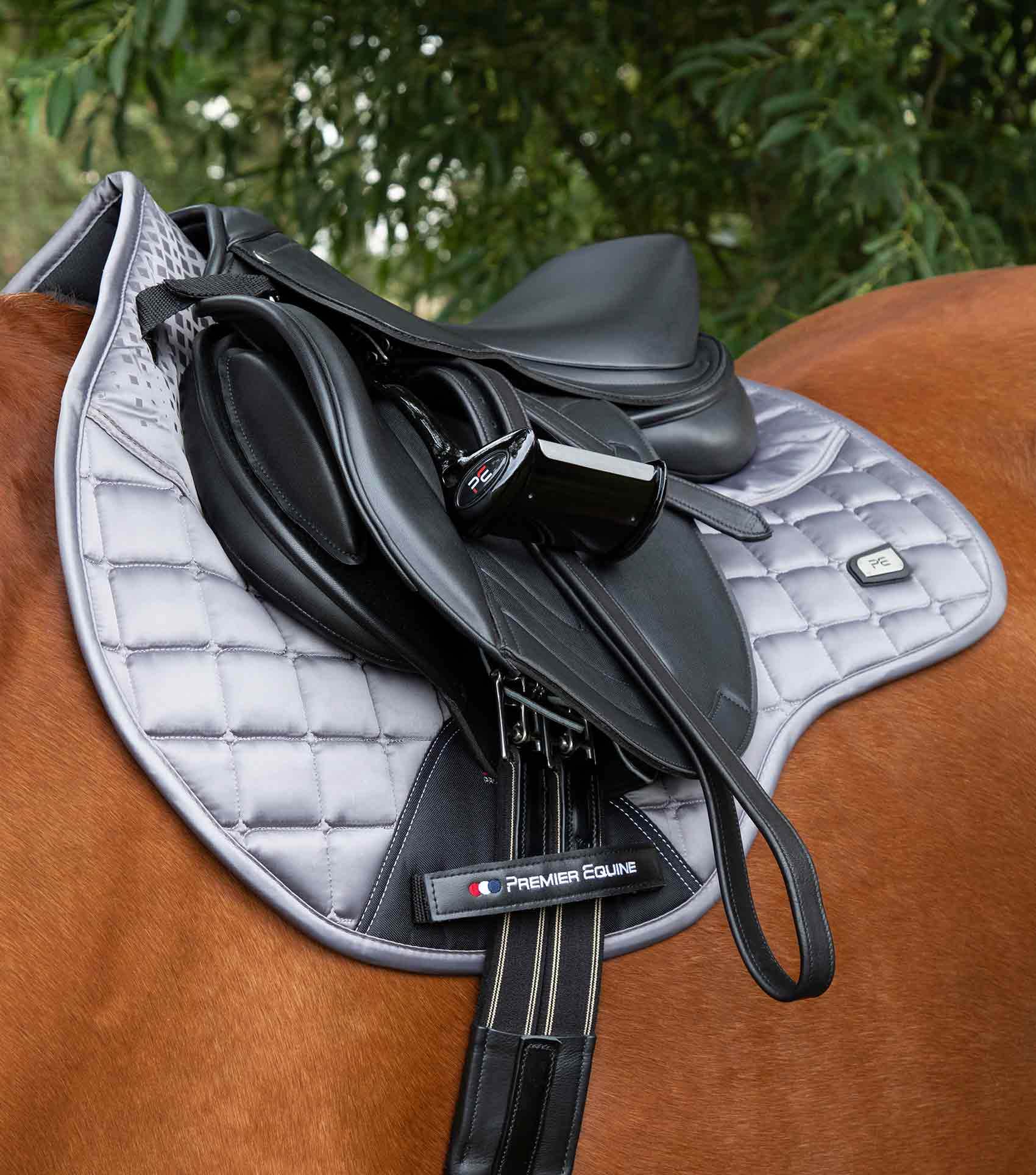 Premier Equine Armada Close Contact GP/Jump Square Grey - N P Equestrian & Pet Supplies Ltd 