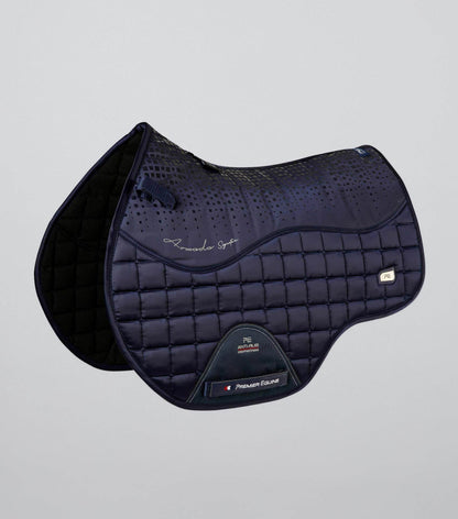 Premier Equine Armada Close Contact GP/Jump Square Navy - N P Equestrian & Pet Supplies Ltd 