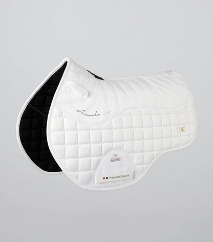 Premier Equine Armada Close Contact GP/Jump Square White - N P Equestrian & Pet Supplies Ltd 