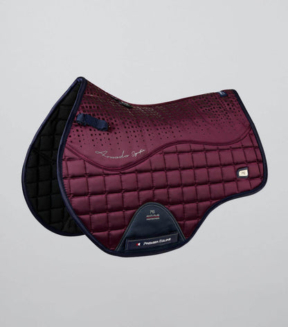 Premier Equine Armada Close Contact GP/Jump Square Wine - N P Equestrian & Pet Supplies Ltd 