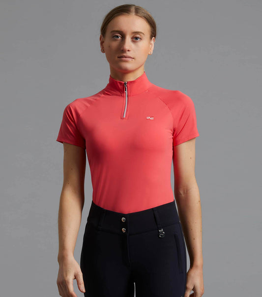 Premier Equine Aura Ladies Short Sleeve Riding Top - N P Equestrian & Pet Supplies Ltd 