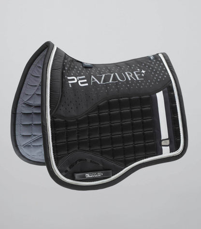 Premier Equine Azzure Anti-Slip Satin Dressage Square Black