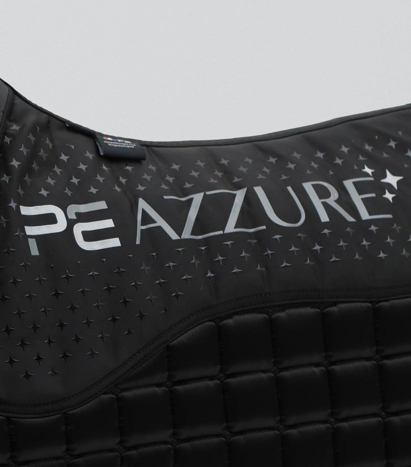 Premier Equine Azzure Anti-Slip Satin Dressage Square Black