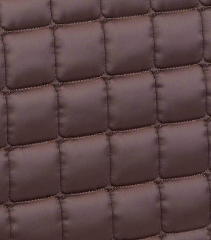Premier Equine Azzure Anti-Slip Satin Dressage Square Brown