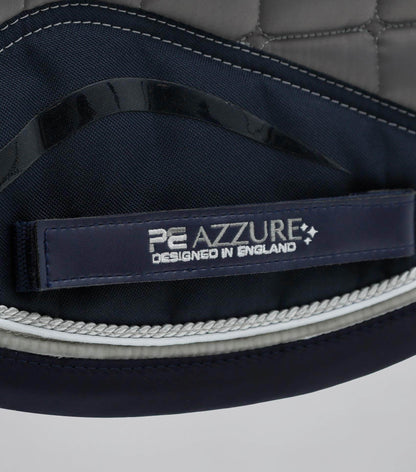 Premier Equine Azzure Anti-Slip Satin Dressage Square Grey