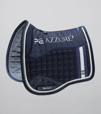 Premier Equine Azzure Anti-Slip Satin Dressage Square Navy