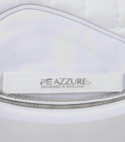 Premier Equine Azzure Anti-Slip Satin Dressage Square White