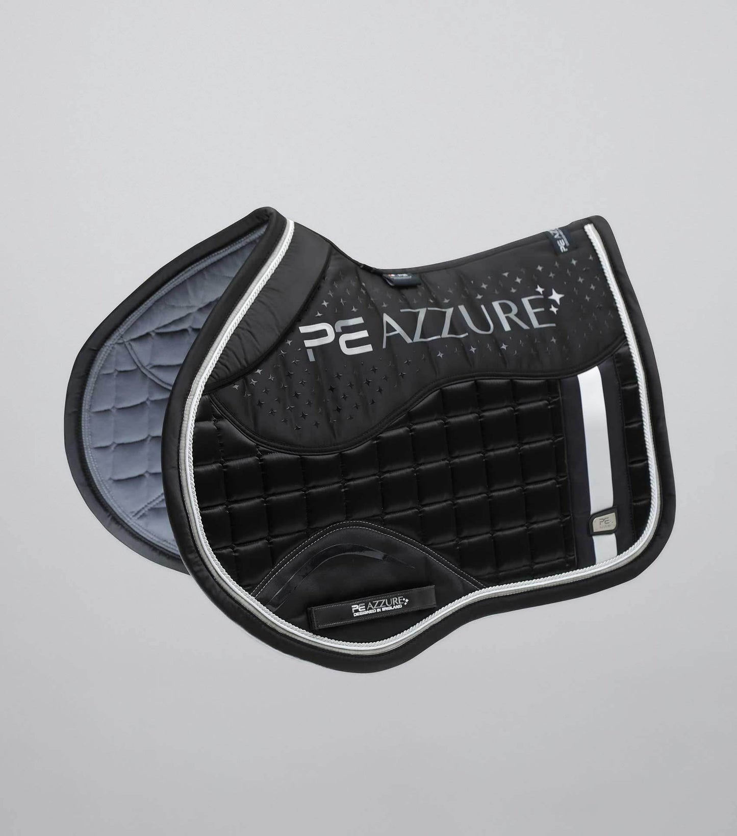 Premier Equine Azzure Anti-Slip Satin GP/ Jump Square Black