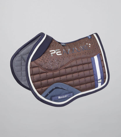 Premier Equine Azzure Anti-Slip Satin GP/ Jump Square Brown