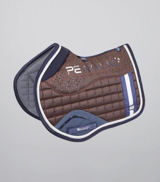 Premier Equine Azzure Anti-Slip Satin GP/ Jump Square Brown