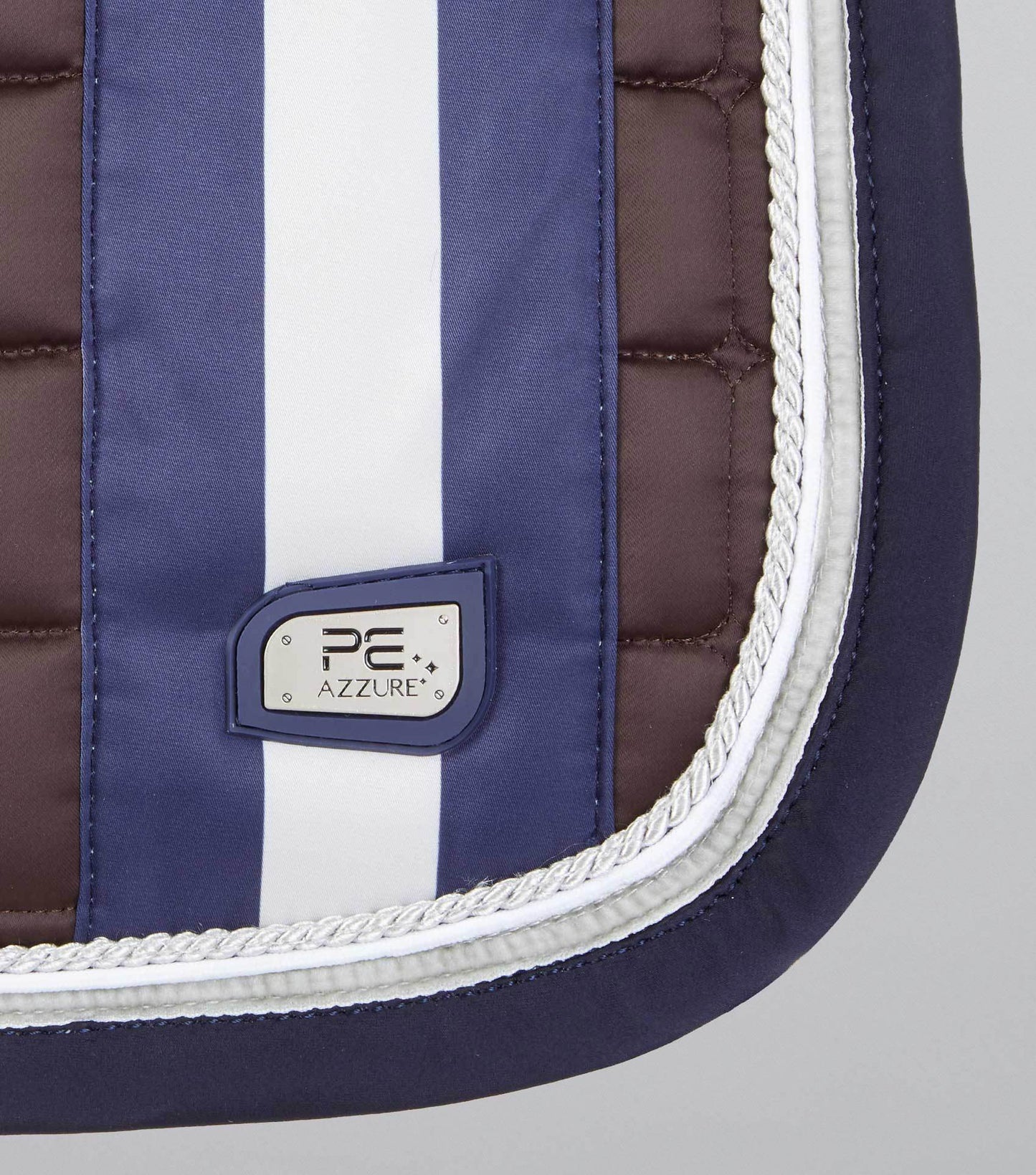 Premier Equine Azzure Anti-Slip Satin GP/ Jump Square Brown
