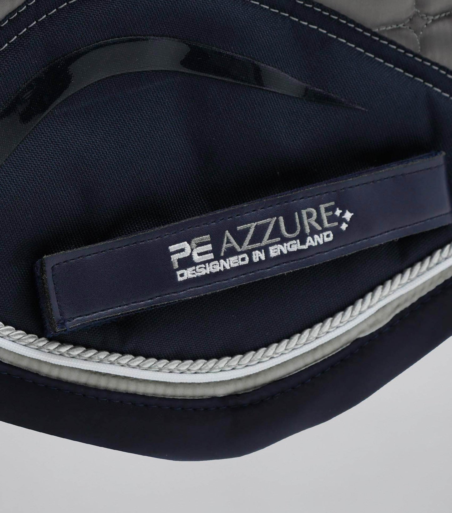 Premier Equine Azzure Anti-Slip Satin GP/ Jump Square Grey