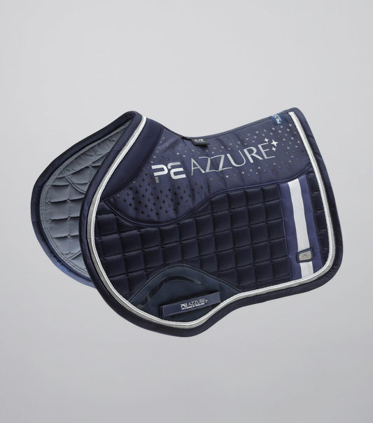 Premier Equine Azzure Anti-Slip Satin GP/ Jump Square Navy