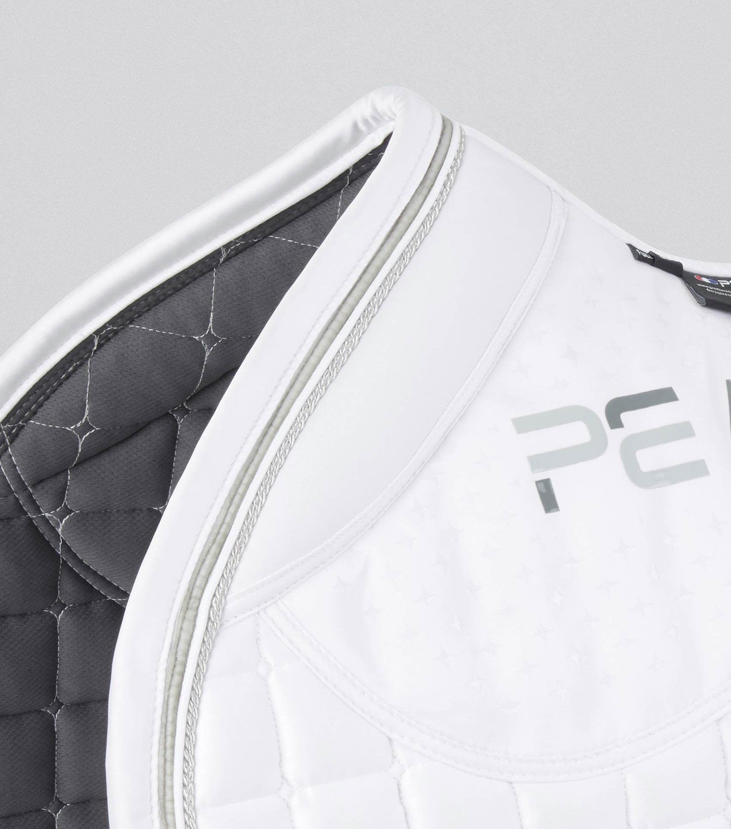 Premier Equine Azzure Anti-Slip Satin GP/ Jump Square White