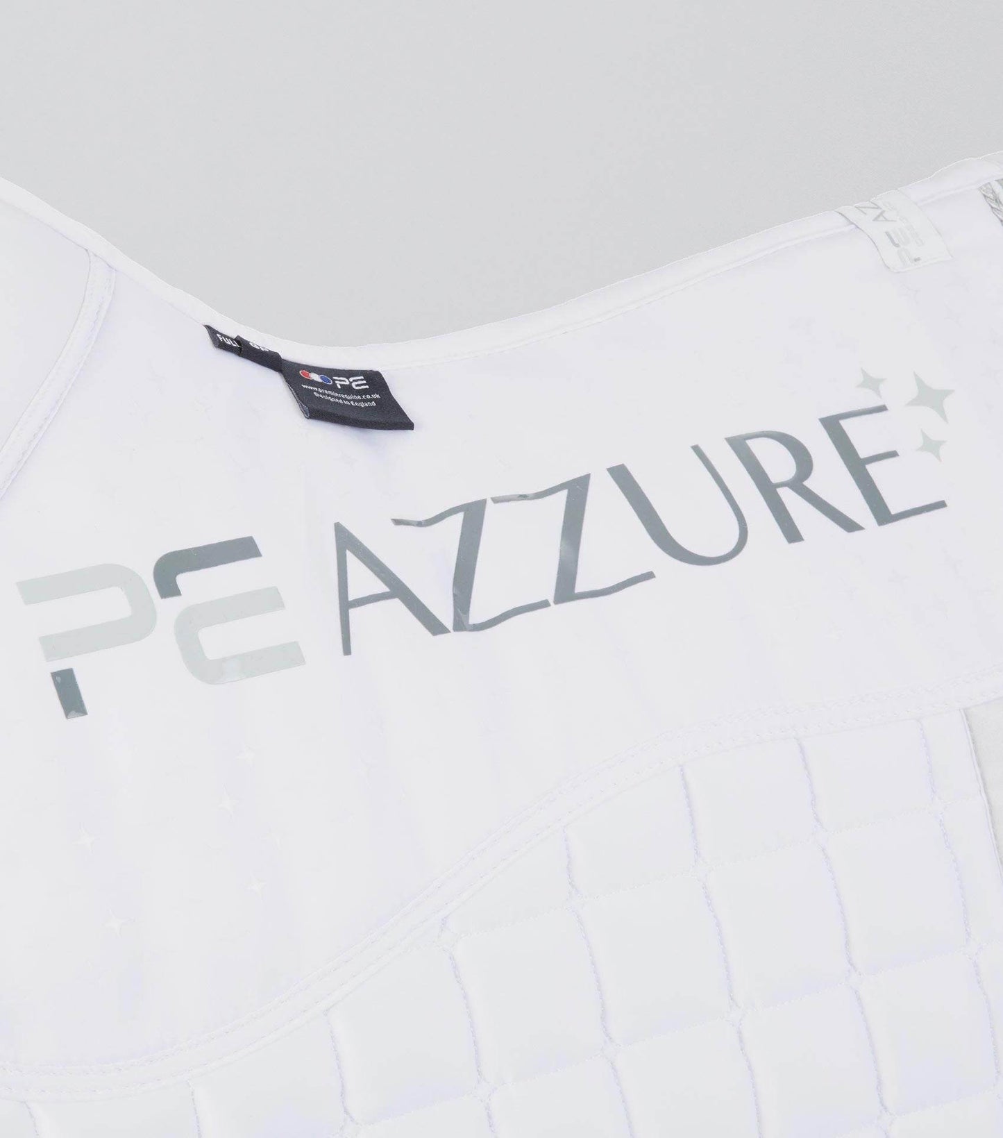 Premier Equine Azzure Anti-Slip Satin GP/ Jump Square White