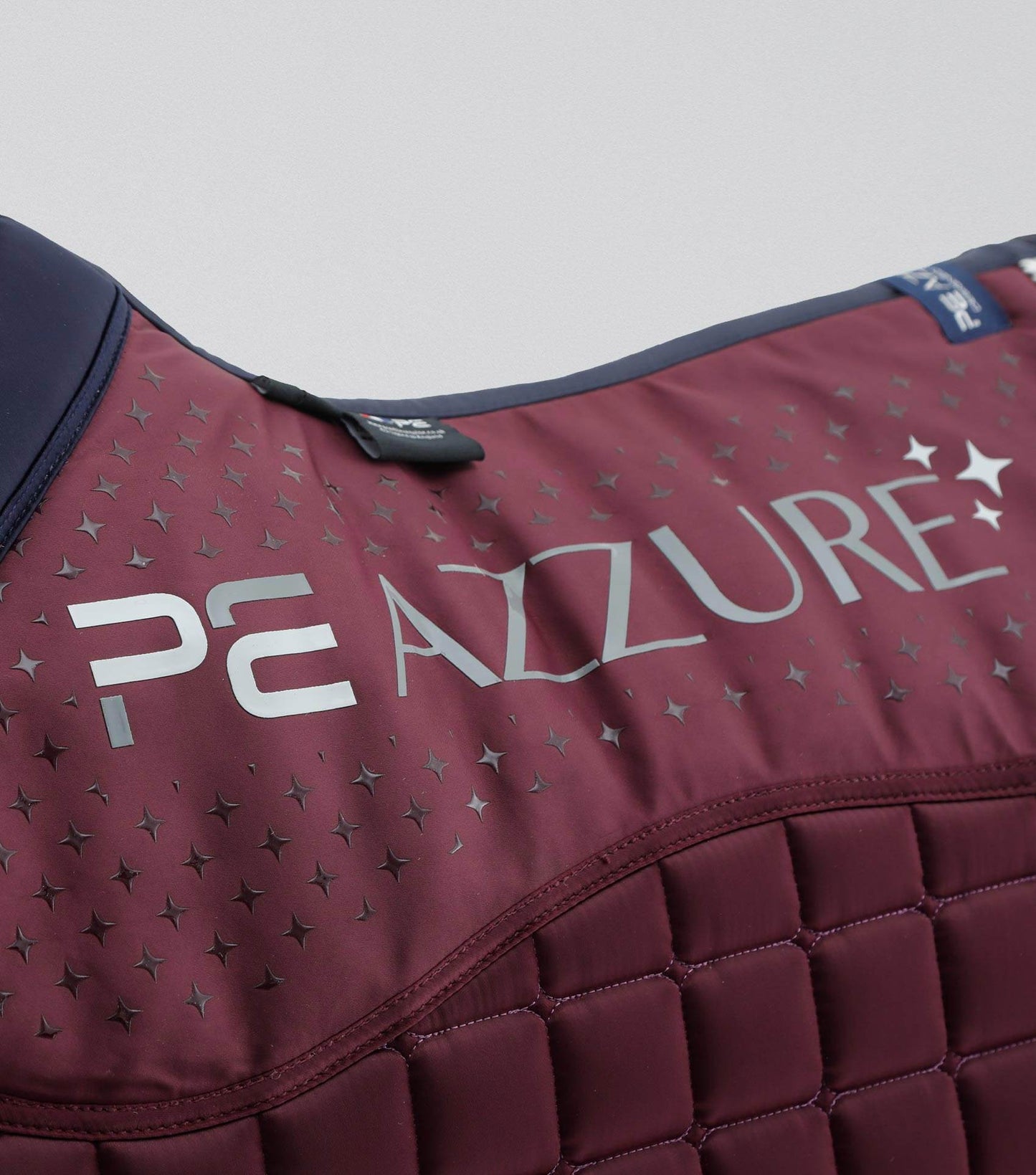 Premier Equine Azzure Anti-Slip Satin GP/ Jump Square Wine