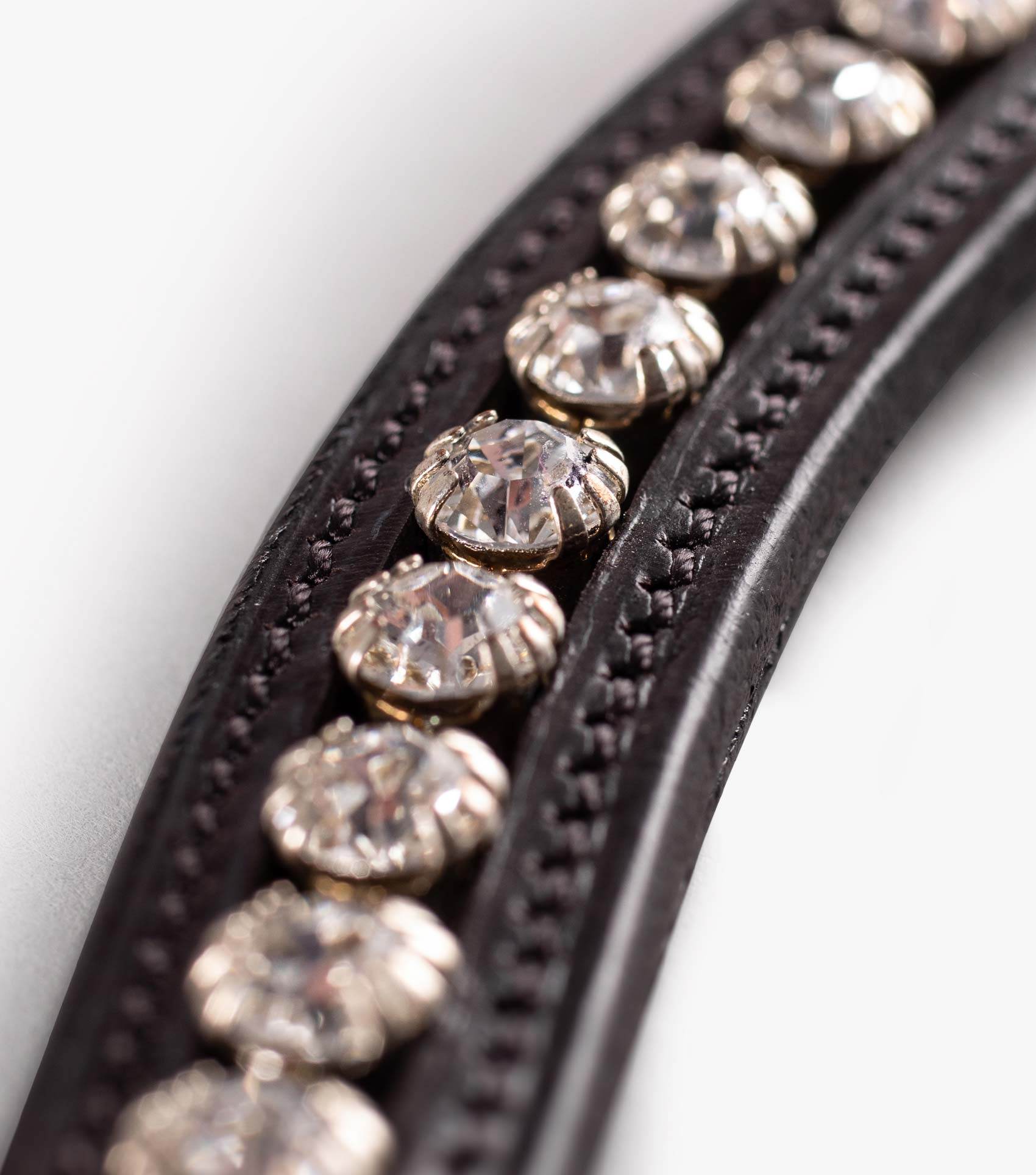 Premier Equine Bellissima Shaped Diamante Browband - N P Equestrian & Pet Supplies Ltd 