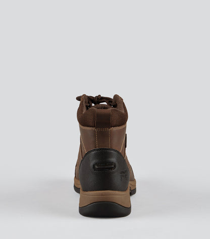 Premier Equine Borelli Waterproof Laced Boot Brown