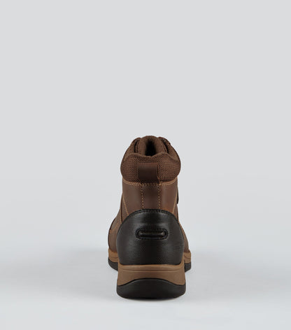 Premier Equine Borelli Waterproof Zipped Boot Brown