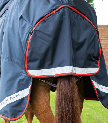 Premier Equine Buster 420g Turnout Rug with Classic Neck Cover Navy