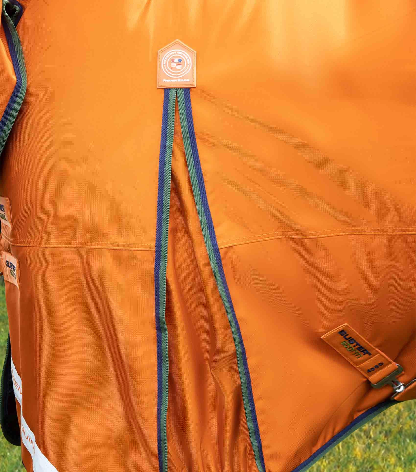 Premier Equine Buster Storm 400g Combo Turnout Rug with Classic Neck Burnt Orange - N P Equestrian & Pet Supplies Ltd