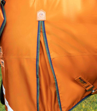 Premier Equine Buster Storm 400g Combo Turnout Rug with Classic Neck Burnt Orange - N P Equestrian & Pet Supplies Ltd