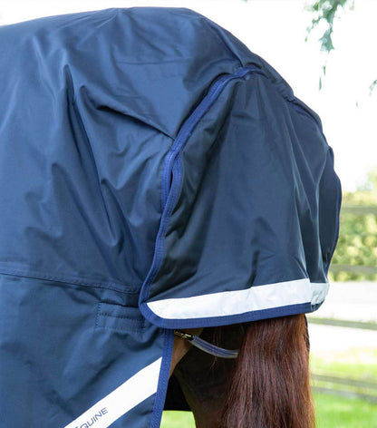 Premier Equine Buster Storm 420g Combo Turnout Rug with Classic Neck Navy - N P Equestrian & Pet Supplies Ltd 