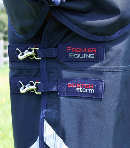 Premier Equine Buster Storm 90g Combo Turnout Rug with Classic Neck - N P Equestrian & Pet Supplies Ltd 