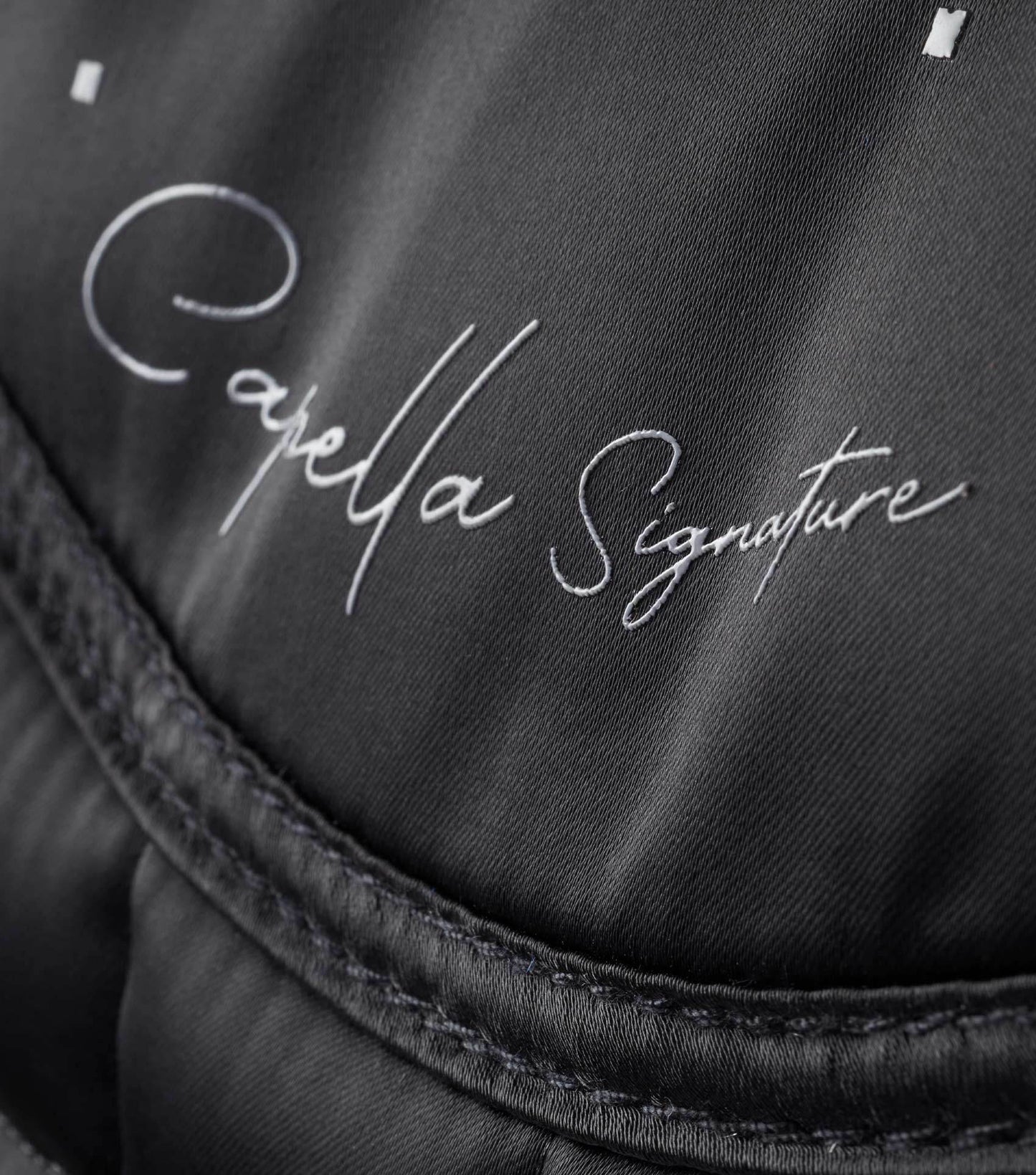 Premier Equine Capella Close Contact Merino Wool Dressage Square Black/Black Wool
