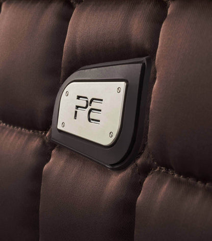 Premier Equine Capella Close Contact Merino Wool Dressage Square Brown/Natural Wool