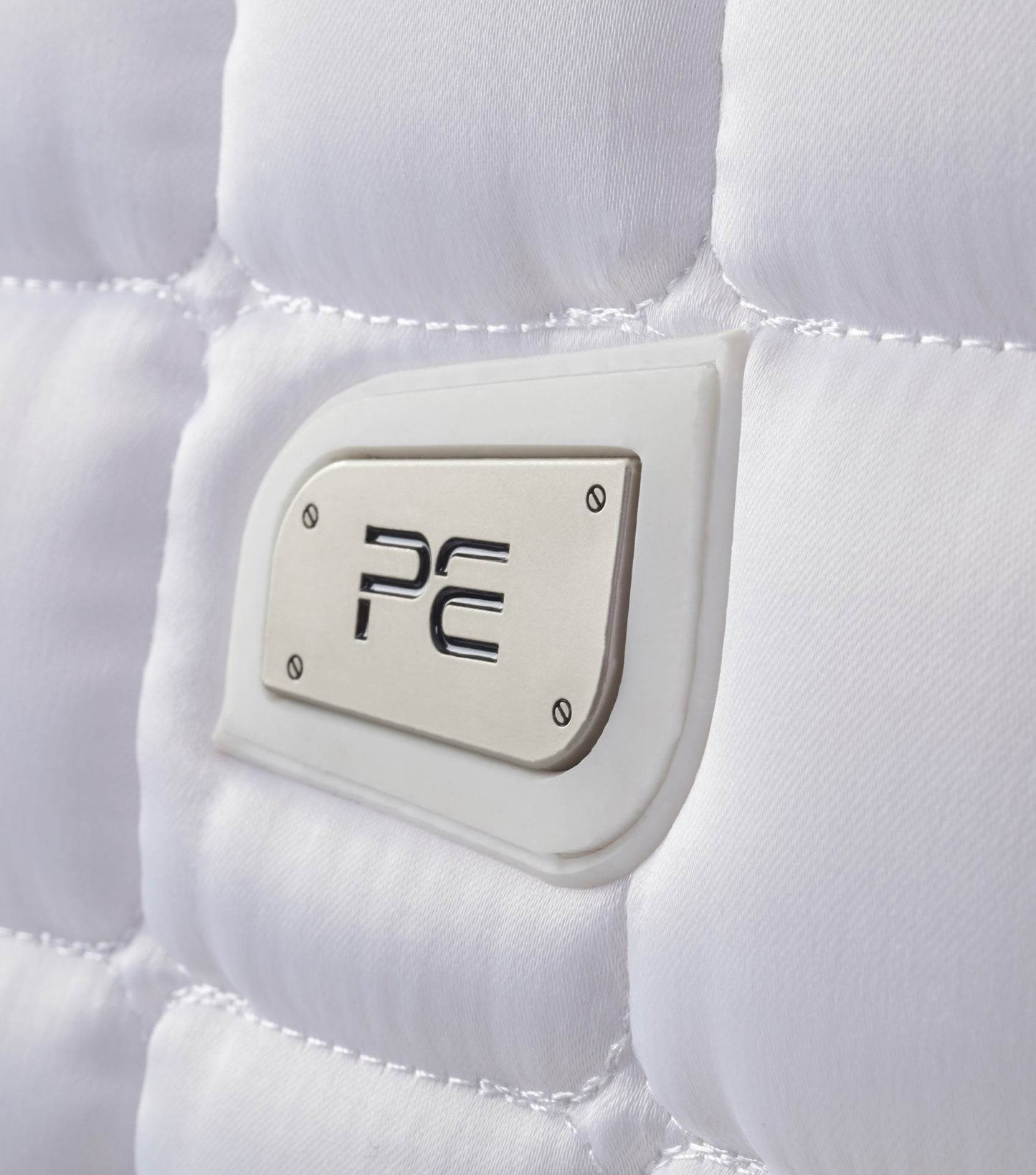 Premier Equine Capella Close Contact Merino Wool Dressage Square White/Natural Wool