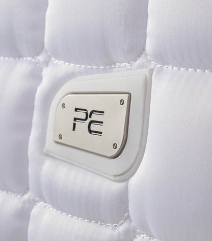 Premier Equine Capella Close Contact Merino Wool Dressage Square White/Natural Wool