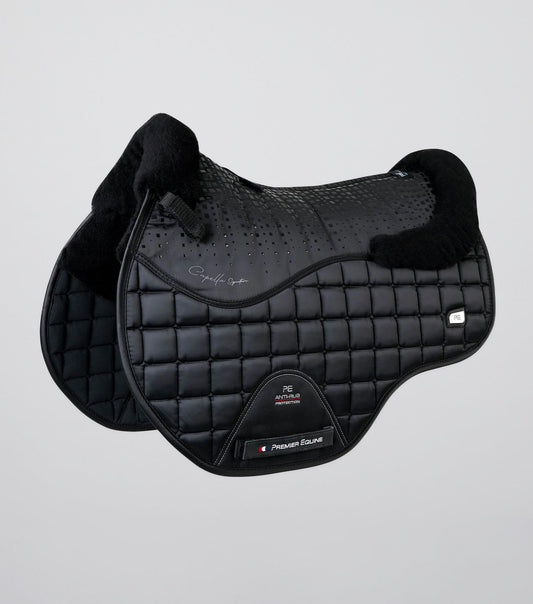 Premier Equine Capella Close Contact Merino Wool GP/Jump Square Black/Black Wool