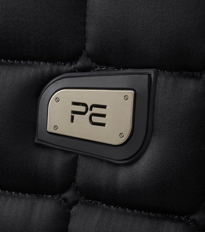 Premier Equine Capella Close Contact Merino Wool GP/Jump Square Black/Black Wool