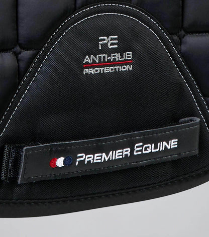 Premier Equine Capella Close Contact Merino Wool GP/Jump Square Black/Black Wool