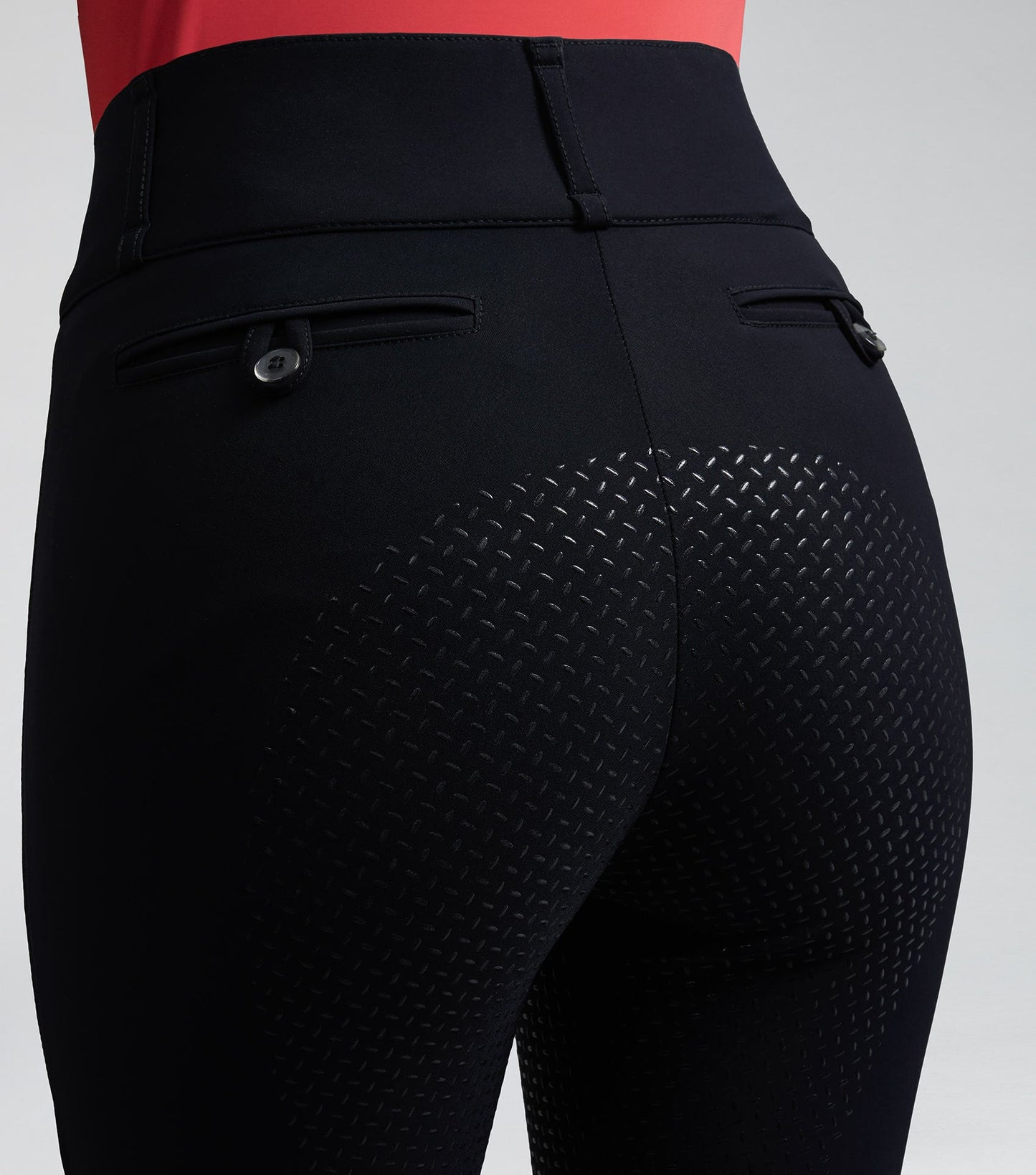 Premier Equine Carapello Ladies Full Seat Gel Riding Breeches - Navy