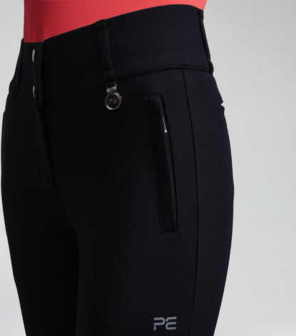 Premier Equine Carapello Ladies Full Seat Gel Riding Breeches - Navy
