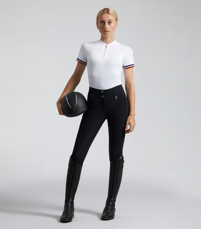 Premier Equine Carapello Ladies Full Seat Gel Riding Breeches - Black