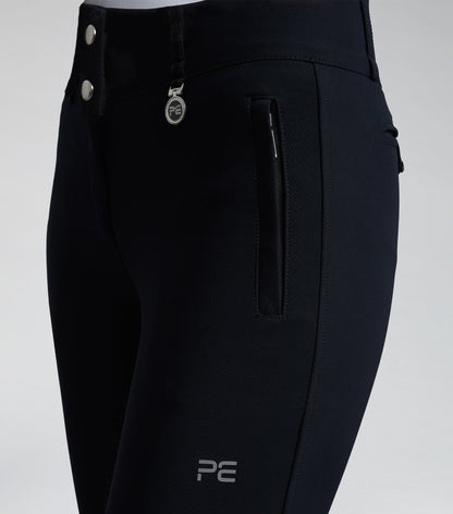 Premier Equine Carapello Ladies Full Seat Gel Riding Breeches - Black
