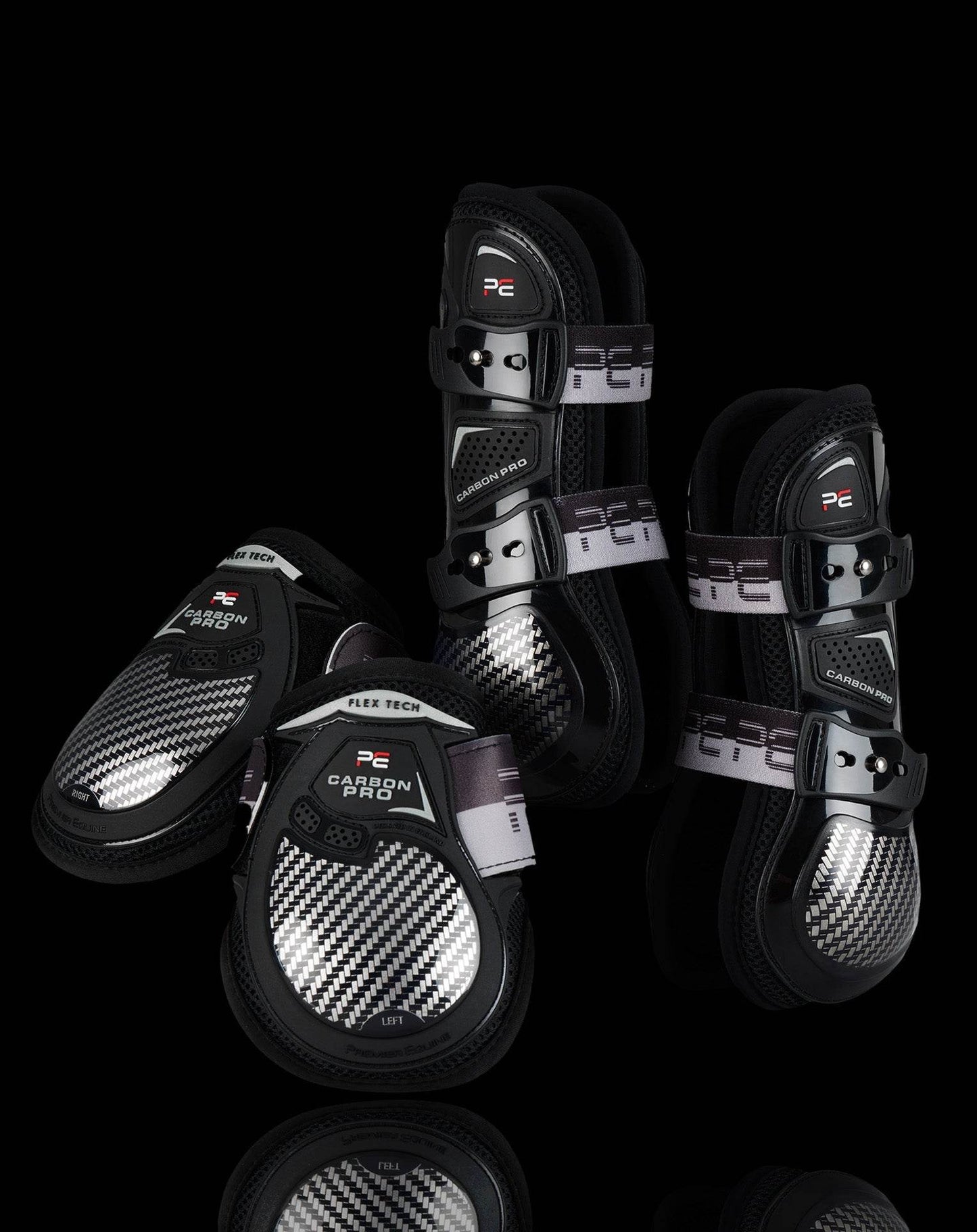 Premier Equine Carbon Pro Fetlock LITE Boots - N P Equestrian & Pet Supplies Ltd 
