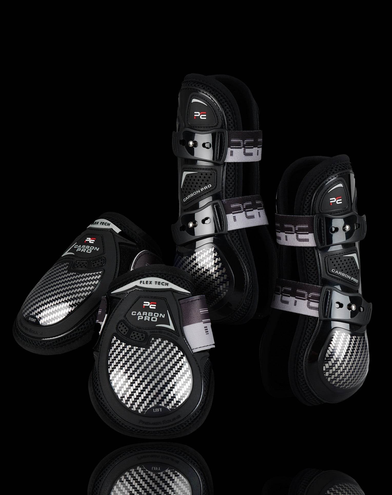 Premier Equine Carbon Pro Fetlock LITE Boots - N P Equestrian & Pet Supplies Ltd 