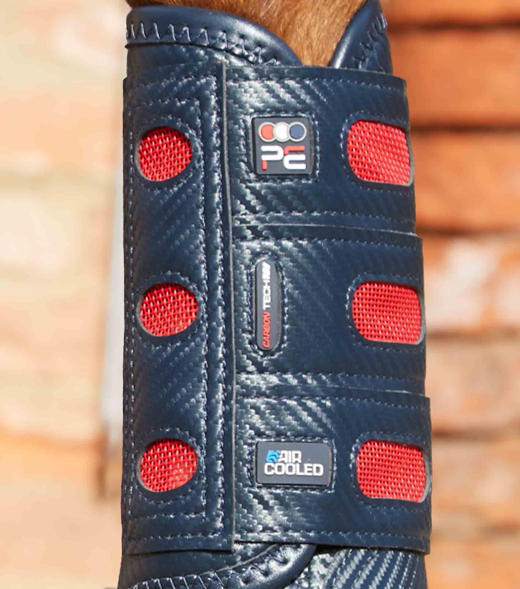 Premier Equine Carbon Tech Air Cooled Eventing Boots - Front - N P Equestrian & Pet Supplies Ltd 