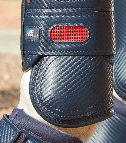 Premier Equine Carbon Tech Air Cooled Eventing Boots - Front - N P Equestrian & Pet Supplies Ltd 
