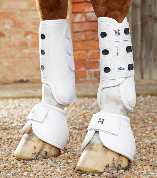 Premier Equine Carbon Tech Air Cooled Eventing Boots - Front - N P Equestrian & Pet Supplies Ltd 