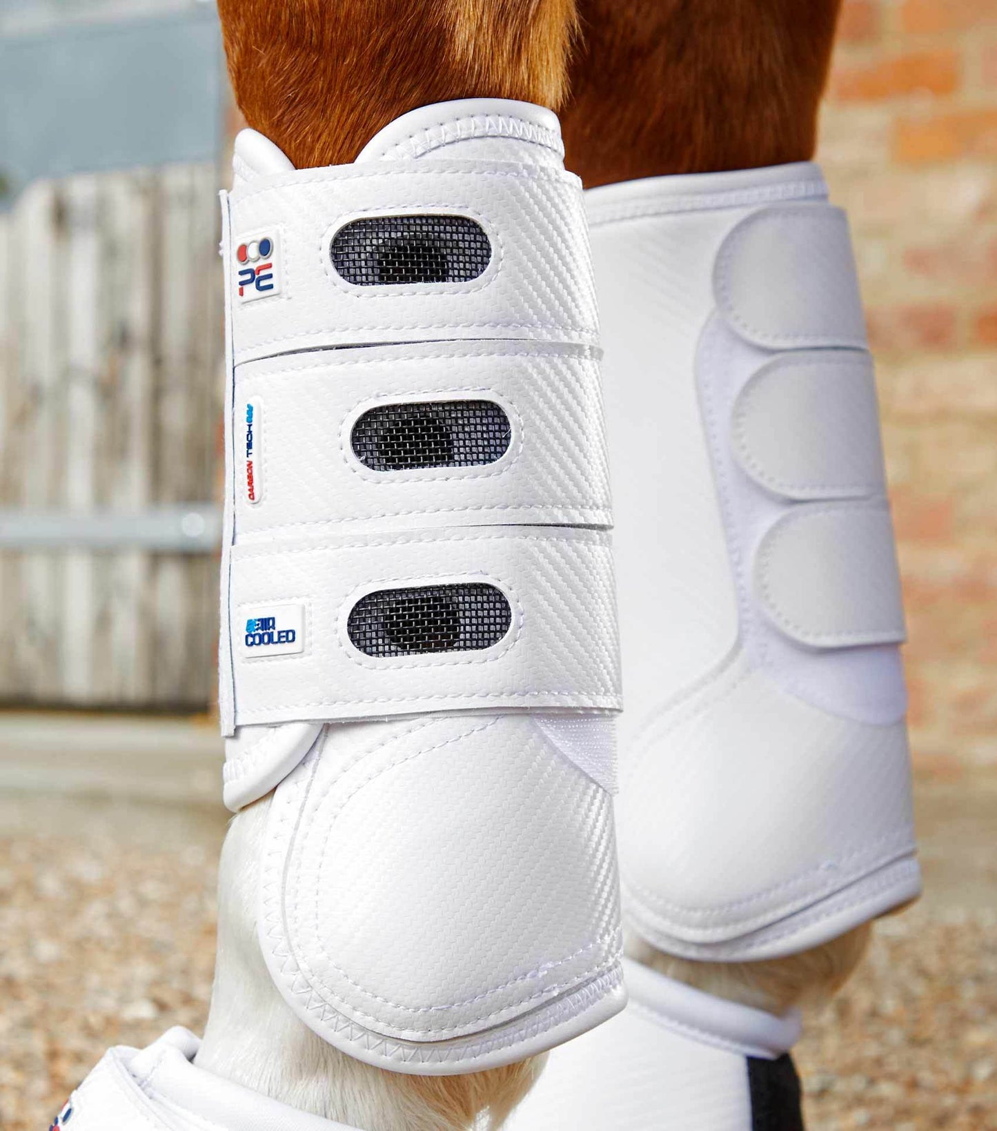 Premier Equine Carbon Tech Air Cooled Eventing Boots - Front - N P Equestrian & Pet Supplies Ltd 