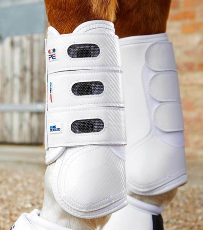 Premier Equine Carbon Tech Air Cooled Eventing Boots - Front - N P Equestrian & Pet Supplies Ltd 