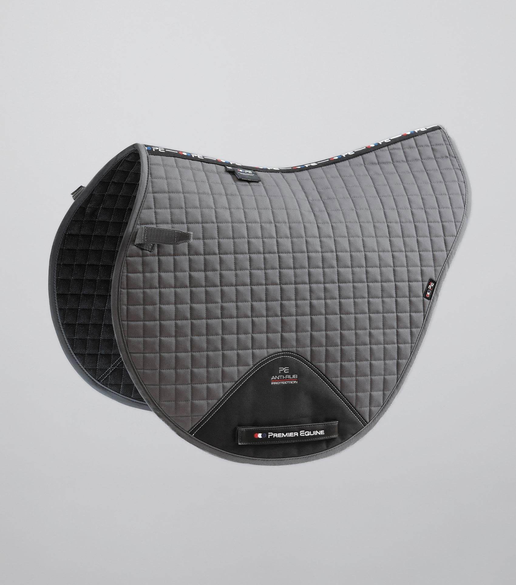 Premier Equine Close Contact Cotton Cross Country Saddle Pad - N P Equestrian & Pet Supplies Ltd 
