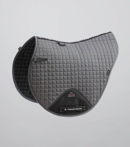 Premier Equine Close Contact Cotton Cross Country Saddle Pad - N P Equestrian & Pet Supplies Ltd 